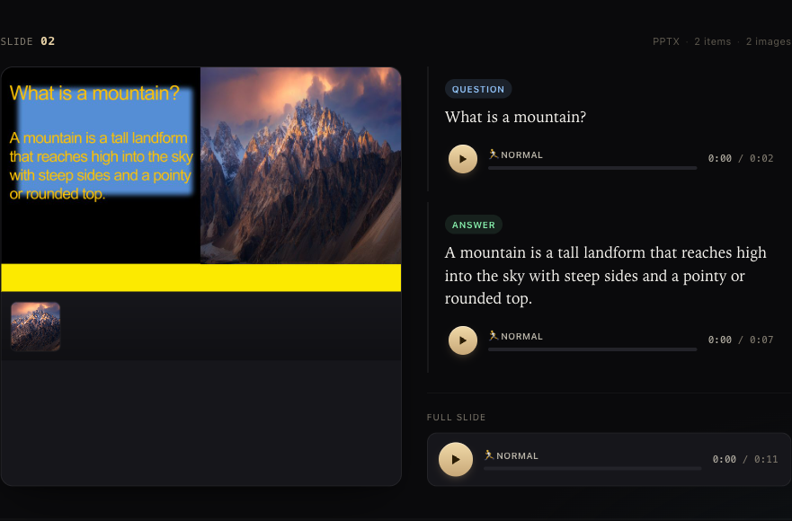 Karaoke highlighting